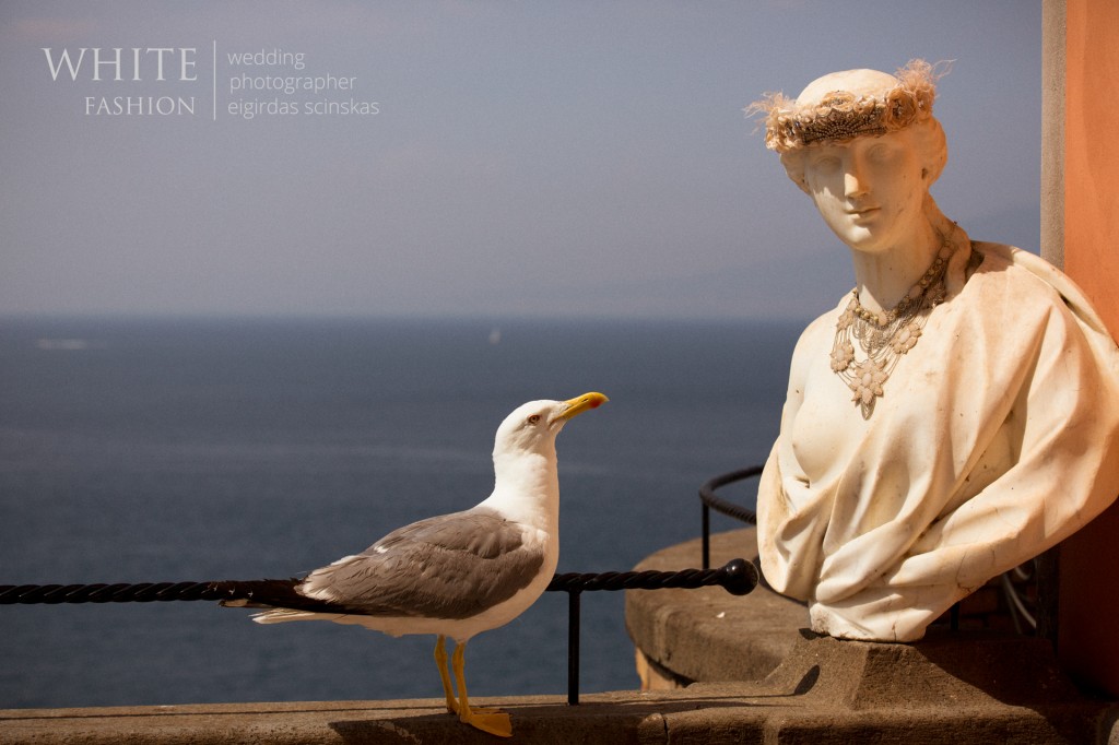 WHITE fashion wedding photographer wedding in sorrento italy