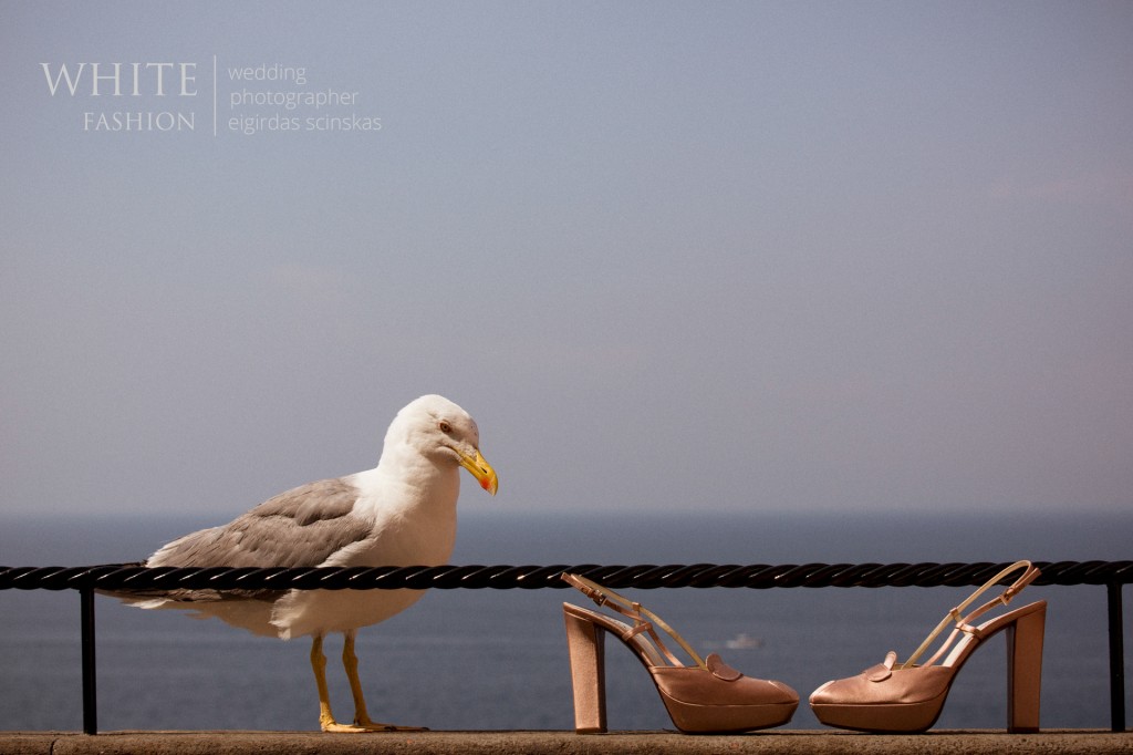 WHITE fashion wedding photographer wedding in sorrento italy