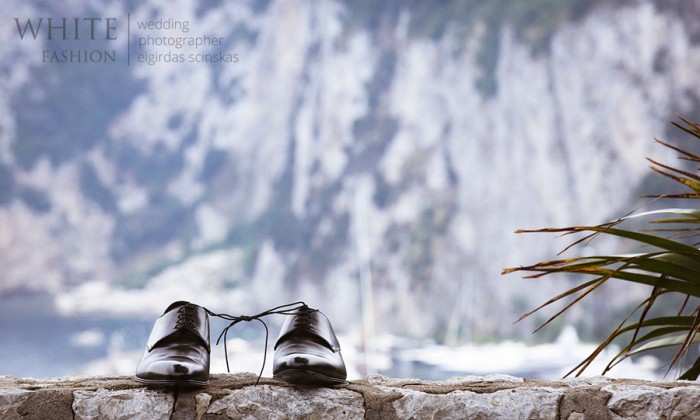 WHITE fashion wedding photographer wedding capri italy