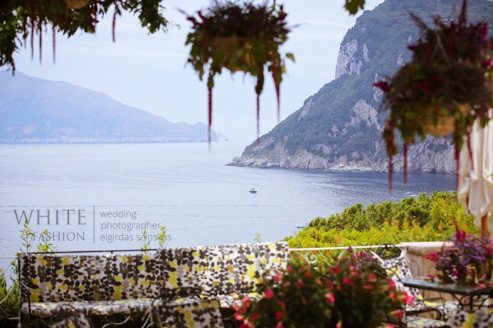 WHITE fashion wedding photographer wedding capri italy