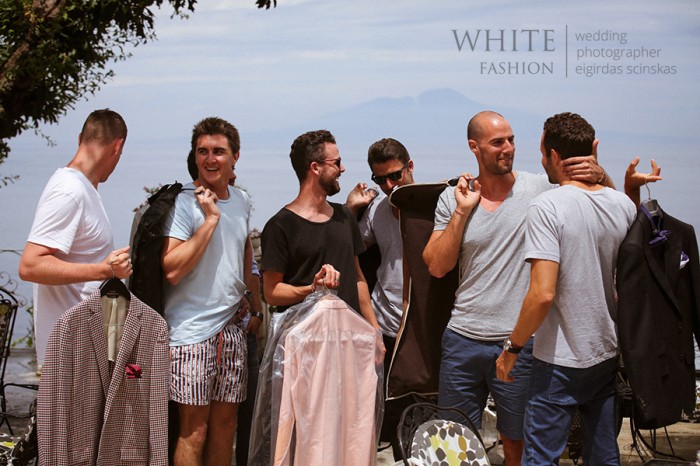 WHITE fashion wedding photographer wedding capri italy