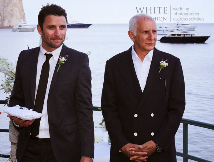 WHITE fashion wedding photographer wedding capri italy