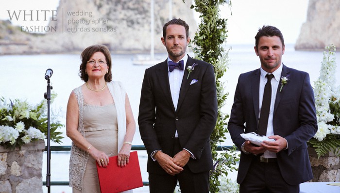 WHITE fashion wedding photographer wedding capri italy