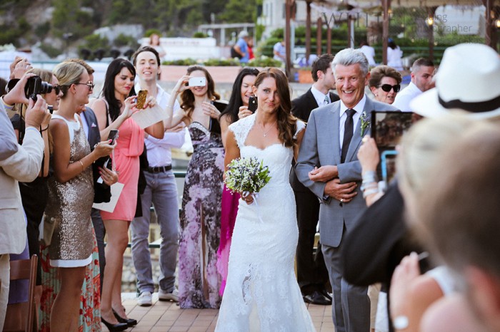 WHITE fashion wedding photographer wedding capri italy
