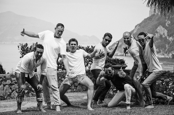 WHITE fashion wedding photographer wedding capri italy