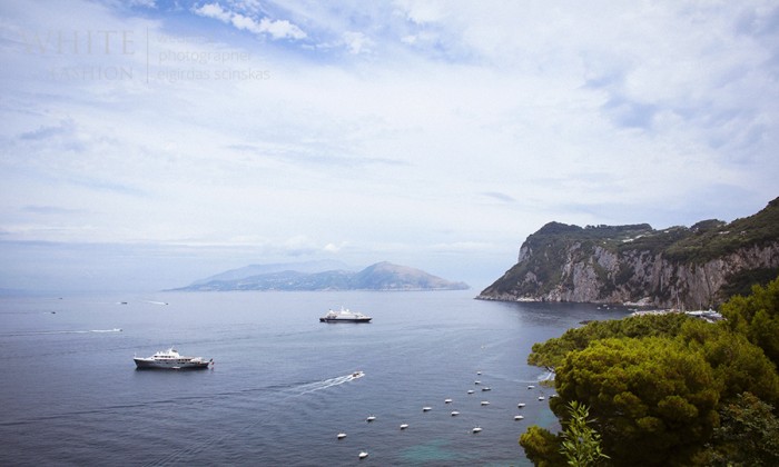 WHITE fashion wedding photographer wedding capri italy