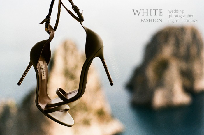 WHITE fashion wedding photographer wedding capri italy