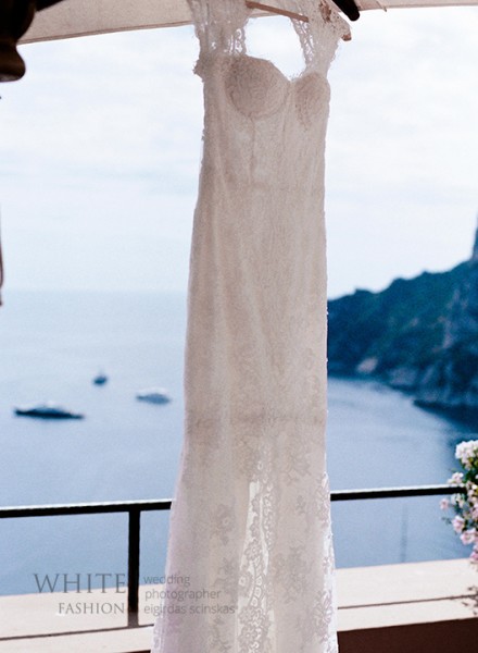 WHITE fashion wedding photographer wedding capri italy