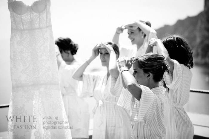 WHITE fashion wedding photographer wedding capri italy