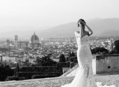 WHITE fashion wedding photographer Florence