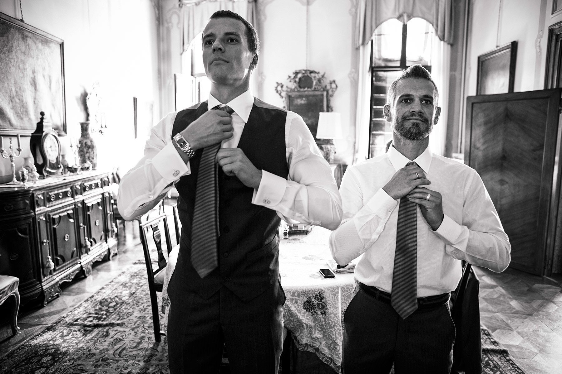 White fashion photographer in Italy