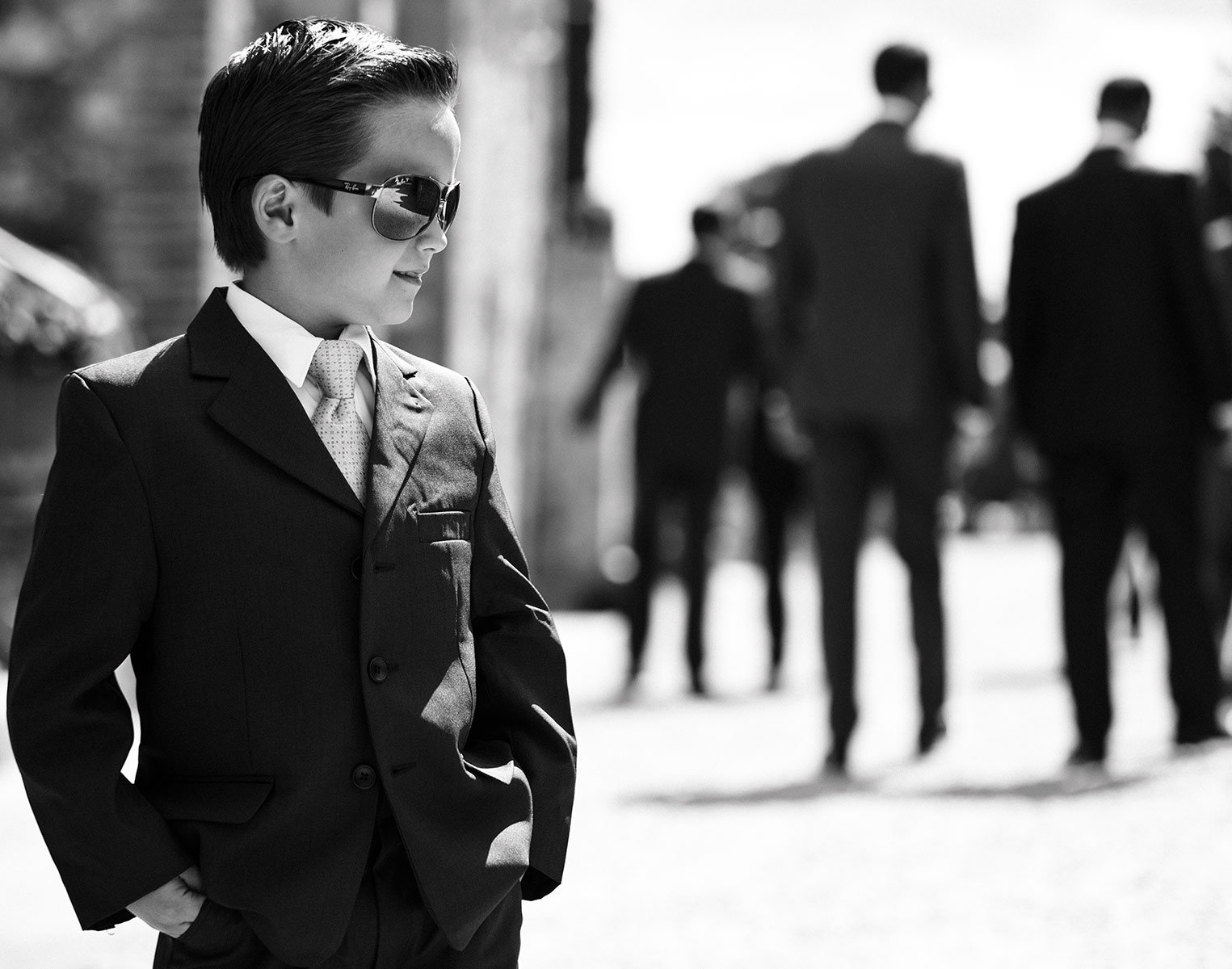 White fashion photographer in Italy