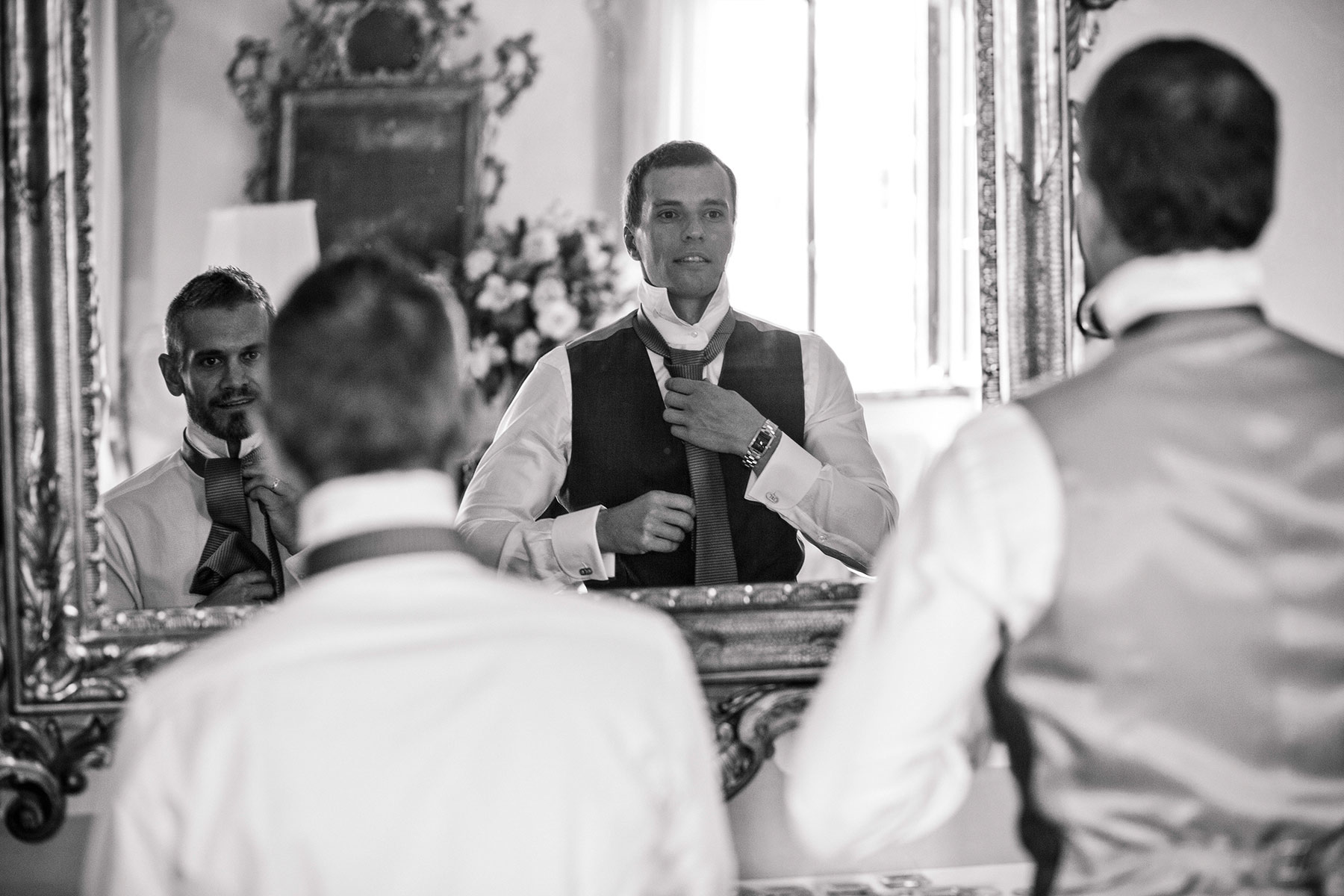 White fashion photographer in Italy