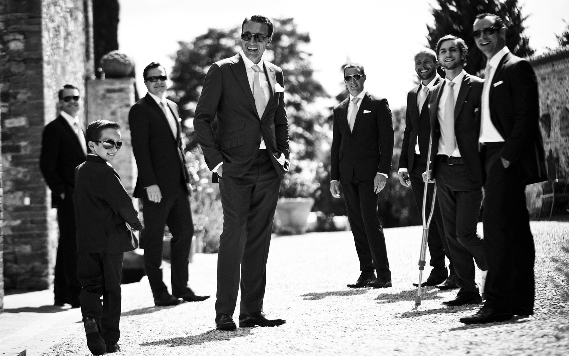 White fashion photographer in Italy